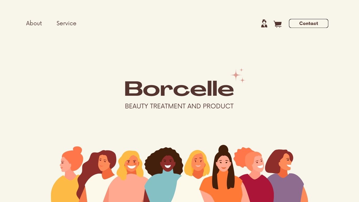 Cream-Minimalist-Beauty-Treatment-Webiste.jpg Package For Premium Website Design @ 189 dollars - Image 1