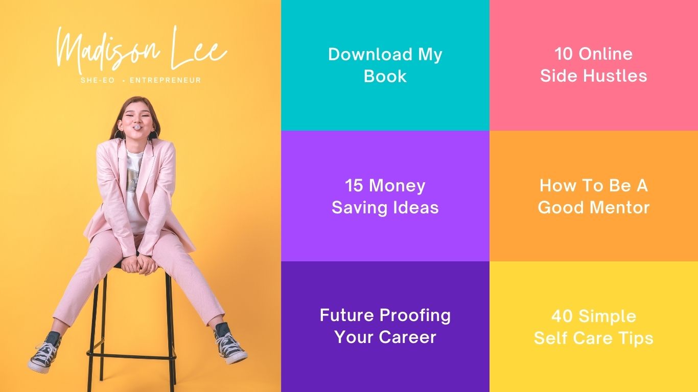 Yellow-Colorful-Blocks-Blogger-Bio-Link-Website.jpg Package for Standard Website Design @ 99 dollars - Image 1